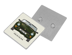 MG RV8 1993-95 (export version) Square Fridge Magnet